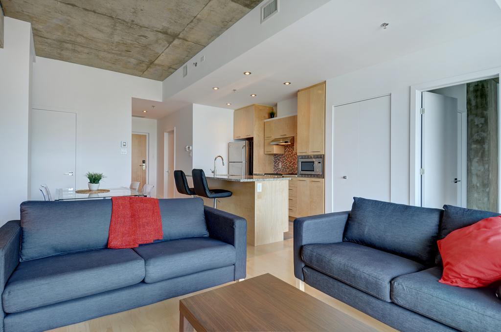 شقة Les Immeubles Charlevoix - Le 760-605 مدينة كويبيك الغرفة الصورة